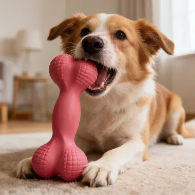 Dog Chew Teeth-Cleaning Bone, Floating, Wear and Bite Resistant, All Sizes - 4