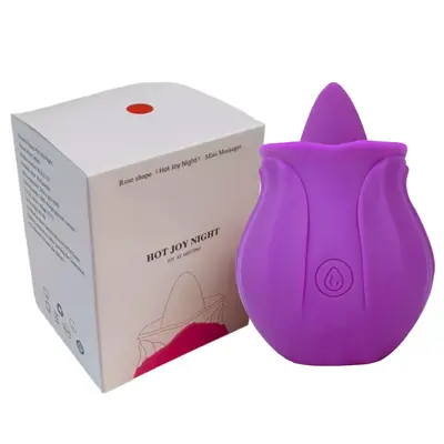 Rose Vibrator with Vibrating Egg and Clitoral Suction Massager - 13