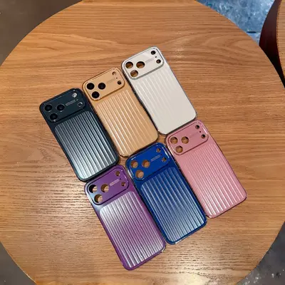 秒变iPhone18promax电镀散热边瓦楞手机壳苹果17高级16防摔保护套 - 5