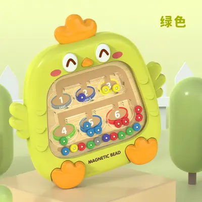 Chick Magnetic Drawing Board with Stylus, Kids Logic Training Toy - 8