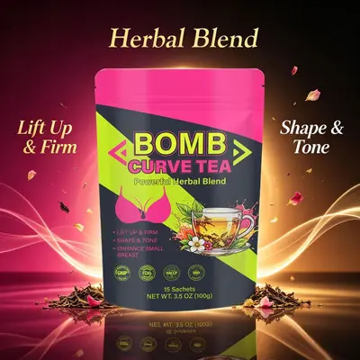 BOMB CURVE TEA Herbal Tea, 15 Small Tea Bags - 4