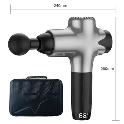 Massage Gun with Display Screen, 30 Speed Levels, Deep Muscle Relief - 6