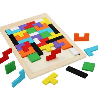 Lu Ban Kilidi, Soma Küp ve Tangram Zeka Yapboz Seti
