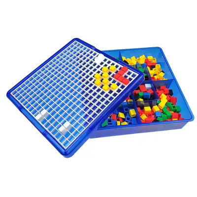 3D puzzle toy for ages 3-5, brain development art puzzle board - 3