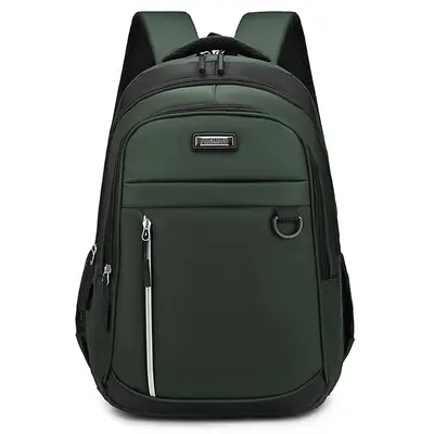 Waterproof Nylon Backpack Laptop Compartment Large Capacity - 9
