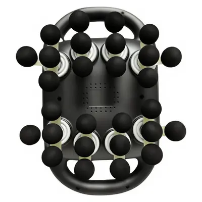 Heated Multi-Head Massage Gun, 8 and 28 Heads, EMS Physiotherapy - 6