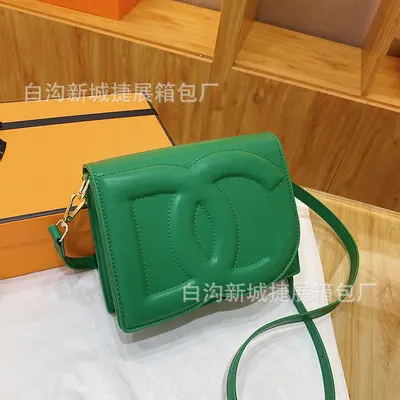 Damen-Crossbody-Tasche klein, quadratisch, strukturiert, 2023 - 4
