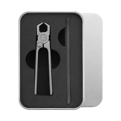 Stainless steel nail clipper set for thick nails
