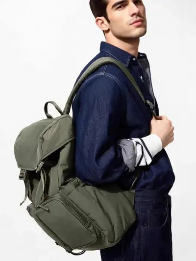Backpack Women Travel Lightweight Daypack Men 2025 New Style Office Commute Bag Laptop Bag School Bag Junior High School Girls