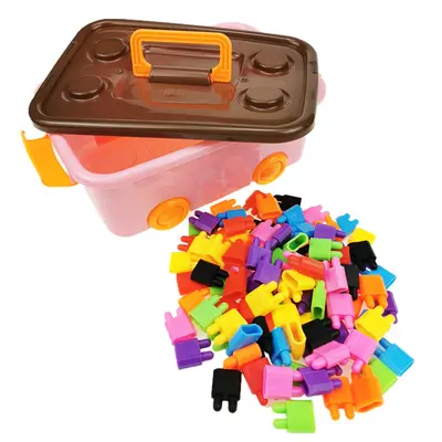 Children's DIY Educational Building Block Set with Creative Lighting - 11