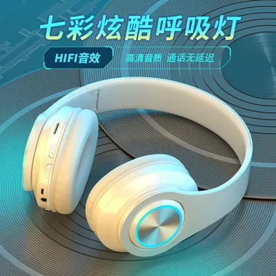 Bluetooth oyun kulaklığı, LED, ağır bas, TF kart yuvası