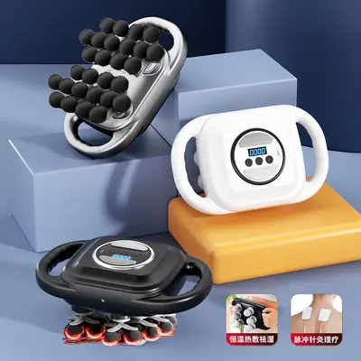 Mini-Massagepistole, mehrstufig, Tiefengewebe, Impuls mit Wärmefunktion - 11