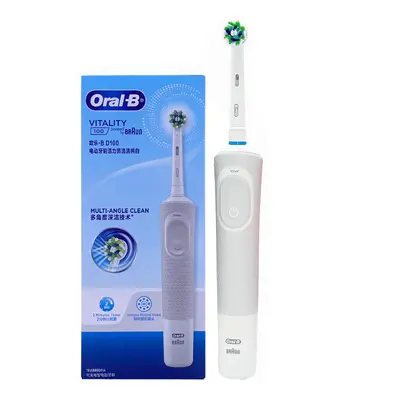 Oral-B D12 Rechargeable Electric Toothbrush, Compatible with D100 Heads