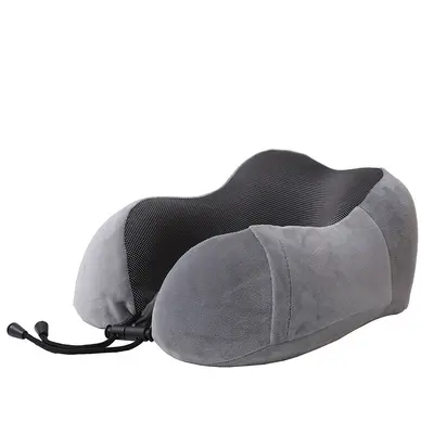 Memory Foam U-Shaped Neck Pillow, Portable Travel - 10