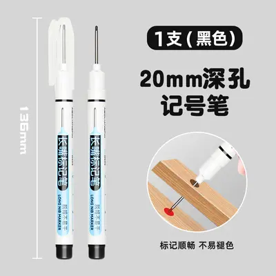 Long-Tip 20mm Marker Pen for Woodworking and Tile, Quick-Dry Oil-Based - 11