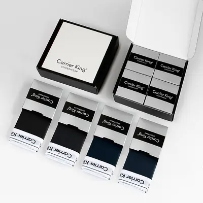 Men's Modal Boxer Briefs, Antibacterial, Breathable, Gift Box - 10