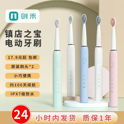 Adult Sonic Electric Toothbrush, USB Rechargeable, Multi-Speed - 3