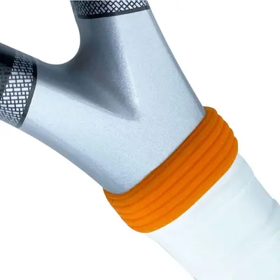 Badminton- und Tennisschläger Griffband-Silikonringe Set, 6 Farben