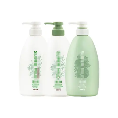 Japanisches Blumen-Shampoo, Conditioner und Duschgel-Set - 5
