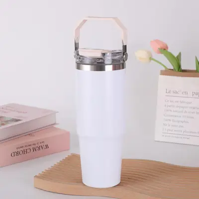 Paslanmaz Çelik Termos Bardak, Araç İçi Kullanıma Uygun, 500 ml Büyük Kapasiteli Su Bardağ - 13