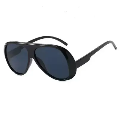 Minimalist Oversized Retro Sunglasses Unisex Light Luxury Style - 11
