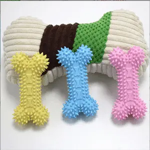 Durable Rubber Chew Stick Dog Toy for Small Dogs - 6