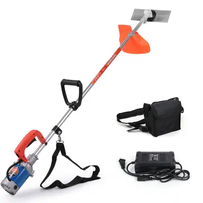 24V 48V 60V Rechargeable Backpack Lawn Trimmer and Brush Cutter - 6