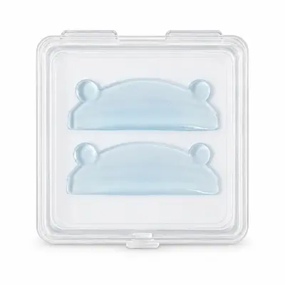 Glue-Free Self-Adhesive Eyelash Lift Silicone Pads, Bear Head Design - 9
