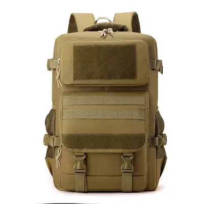 Tactical Backpack, Large Capacity, Camouflage Pattern, Multifunctional Outdoor Travel Bag - 6