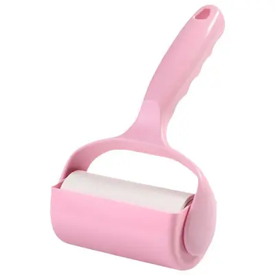 Home clothing cotton lint cleaner hand tearable dust paper roll hair remover dust brush cotton lint roll pet hair cotton lint cleaner