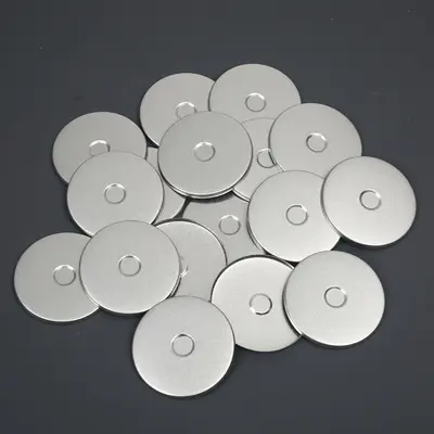 58mm Tinplate Blank Magnetic Fridge Magnet and Badge Materials - 3