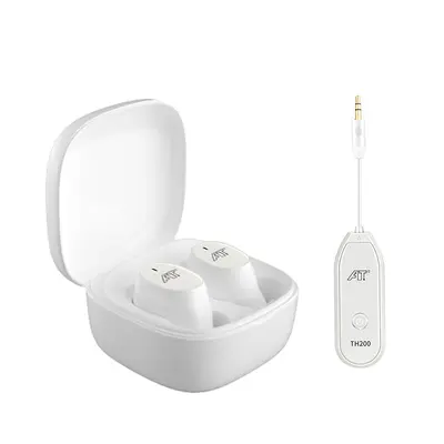 ISK T100 kablosuz kulak içi monitör kulaklığı, Bluetooth, beyaz