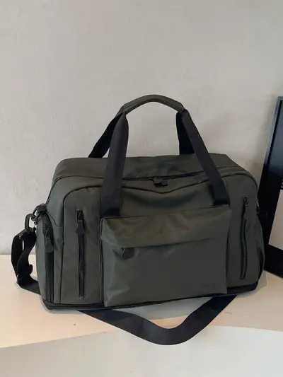 Large Capacity Short Trip Travel Bag Portable Business Travel Luggage Expandable Waterproof Dry Wet Dual Use Fitness 20
