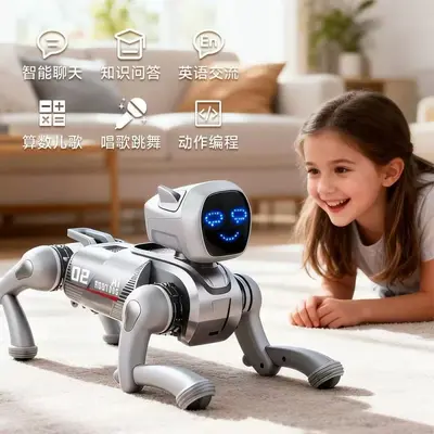 AI intelligenter Roboterhund Achtrad Ferngesteuertes Spielzeug