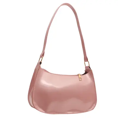 Women's Minimalist Small Square Shoulder Bag, Casual Commuter Underarm Bag - 11