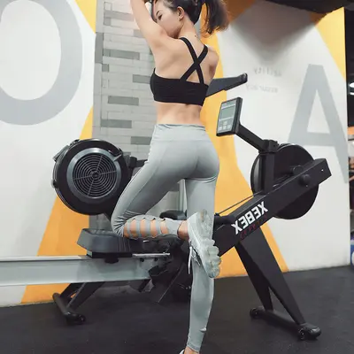 Oyuklu Yüksek Bel Fitness Yoga Pantolonu Kadın Geniş Paça P1611