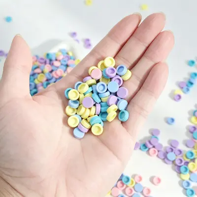 Round TPR Filler Beads for Handmade Balls, Small Particles, DIY Material Kit - 4