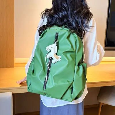 Lightweight Backpack, Large Capacity Shell Design, Unisex Travel and Commuter Bag - 5