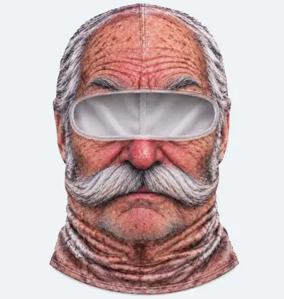 Winter Cycling Balaclava, Breathable 3D Funny Face Mask for Skiing and Motorcycling - 7