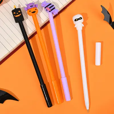 Halloween Themed Cute Cartoon Gel Pen for Students - 4