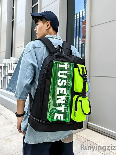 Badminton Sports Backpack Racket Bag Kids Training Bag - 3