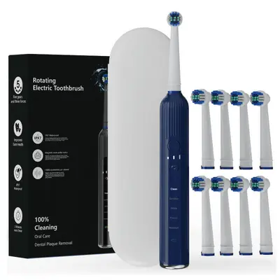 Rotating Electric Toothbrush, Wireless Ultrasonic, Long Battery Life - 12
