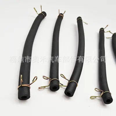 18cm Gasoline Engine Carburetor Fuel Hose with Clamp