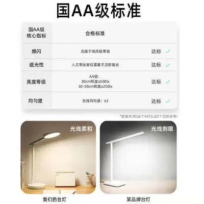 Kangming KM-S092 Eye-Caring Plug-in Desk Lamp for Students and Children