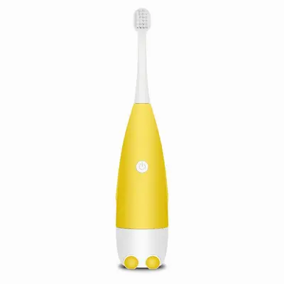 Cartoon Electric Toothbrush for Children, Soft Silicone Bristles - 8