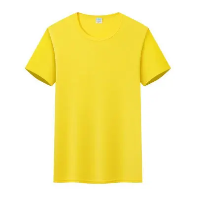 Round Neck Quick-Dry Short Sleeve Advertising T-Shirt with Custom Logo Print - 8