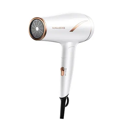 New Foldable Hair Dryer with High Airflow, Salon Blue Light, High-Power Electric Blow Dryer for Home Use, Hot and Cold Air