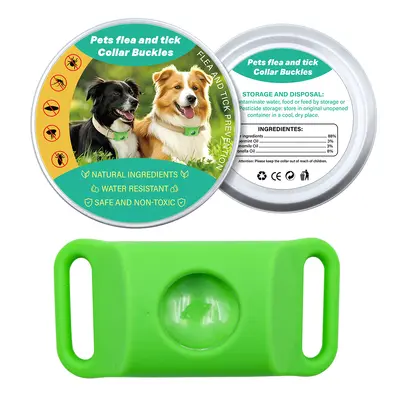 Amazon'un en çok satan evcil hayvan kovucu tokası, kediler ve köpekler için böcek önleyici toka, pire kovucu tasma, dış mekan sivrisinek önleyici tasma - 2