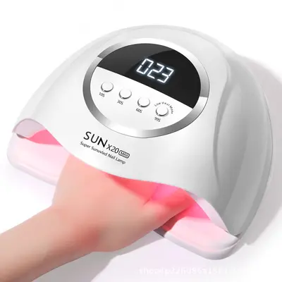 320W大功率美甲灯光疗机UV指甲油胶烤灯led速干烘甲器固化照灯
