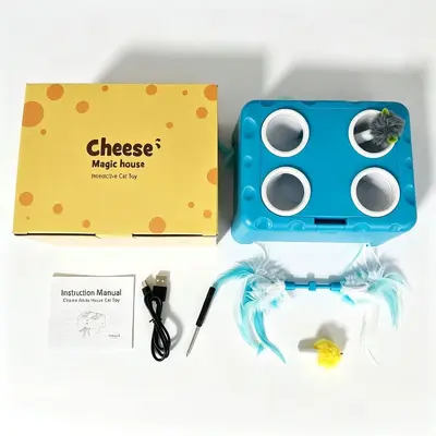 Electric Mouse Cat Toy, Smart Self-Play - 9